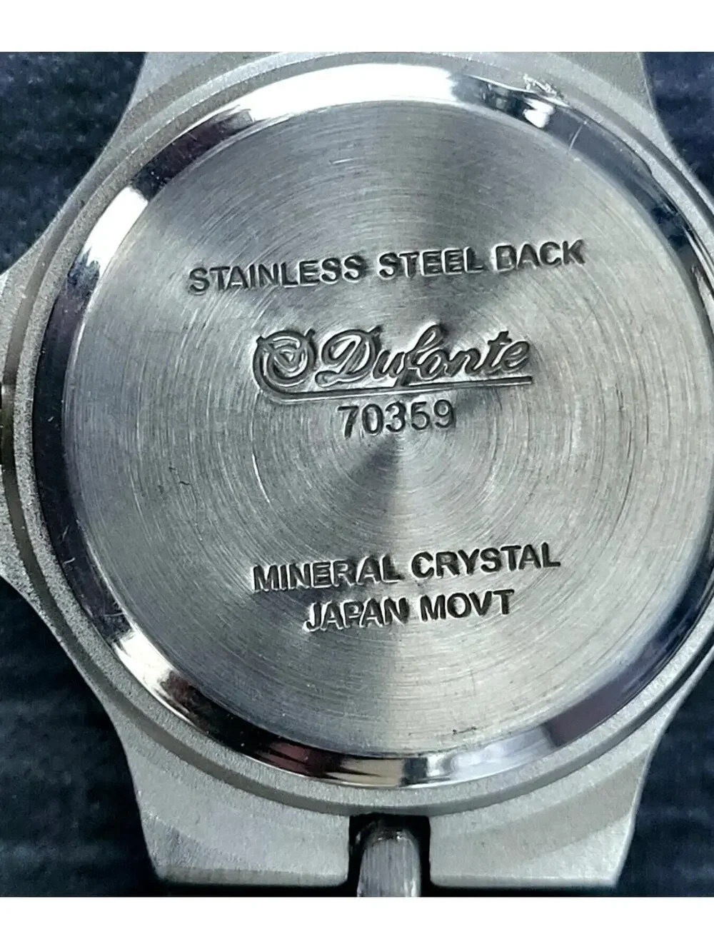 Rare Vintage Dufonte Woman's Diamond Bezel‎ Enamel Dial Watch